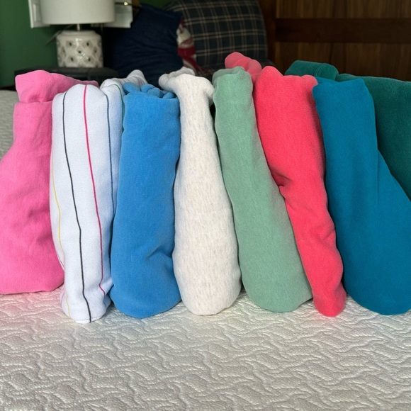 Bundle of 8 Serious Sweats soft tunic sweatshirt. - Picture 2 of 13